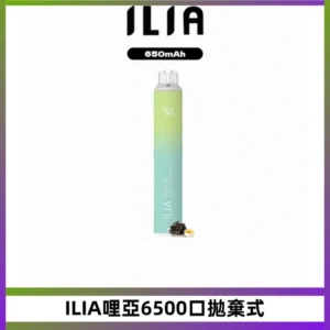 ILIA BAR 4哩啞四代一次性大容量6500口拋棄式電子煙